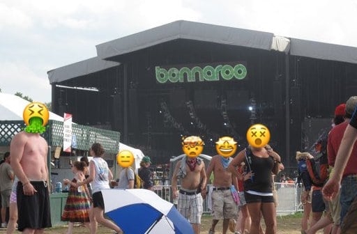 fest folks with emoji face