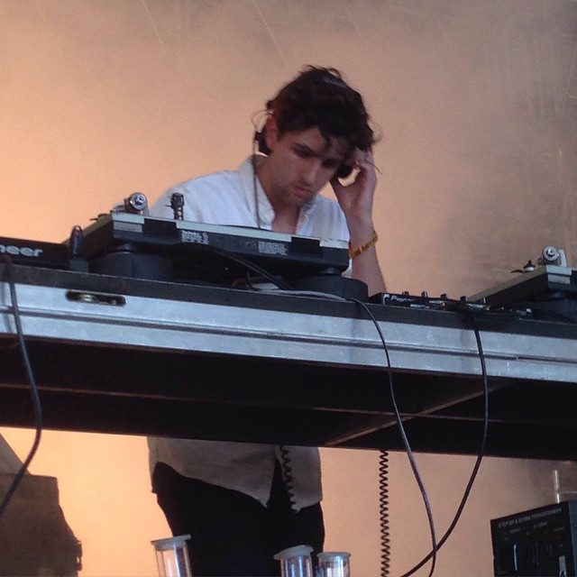 Jamie xx on the otther stage