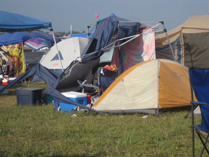 This tent is everything excess