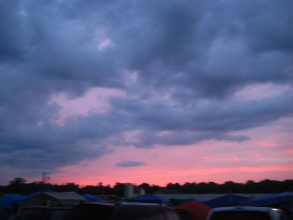 tornado sunset by stage